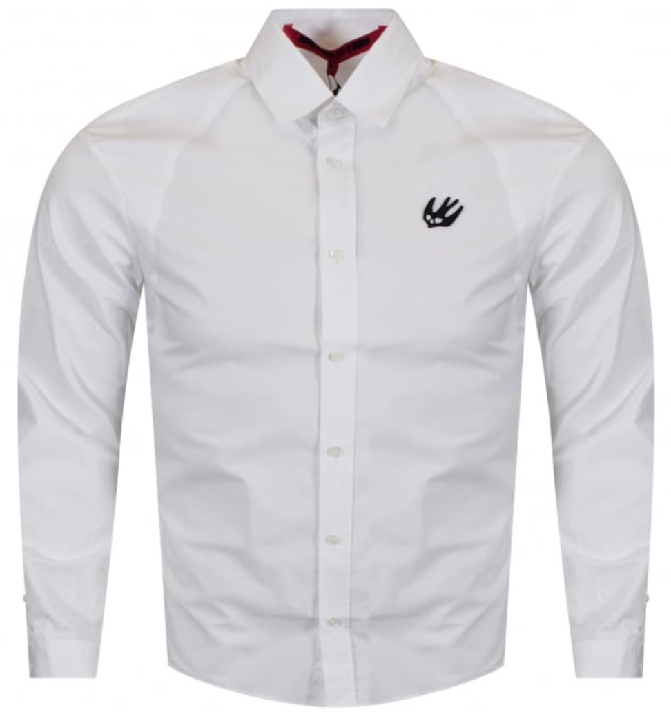 Alexander mcqueen hot sale bird shirt